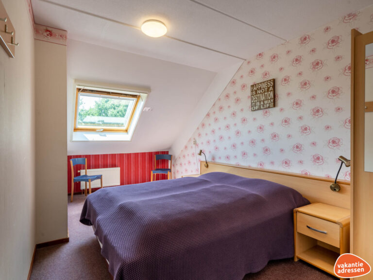 Slaapkamer onder het dak (voorlopige foto De Golle)